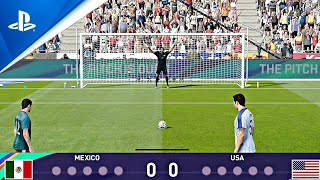 Mexico vs USA full penalty shootout  MEX vs USA HIGHLIGHTS [upl. by Witty]