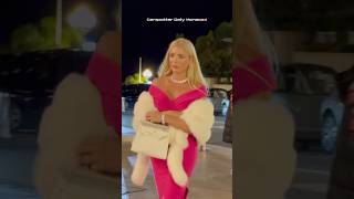 🔥Monaco girl nightlife👠 monaco supercars billionaires carspotting shotrs [upl. by Desdamona]