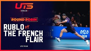 Rublo Andrey Rublev vs The French Flair Lucas Pouille  UTS Oslo Highlights [upl. by Orofselet]