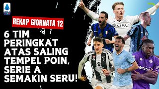 ATALANTA KANDIDAT KUAT SCUDETTO MUSIM INI💢 REKAP GIORNATA 12 SERIE A  SSC PINBALL [upl. by Anoiuq]