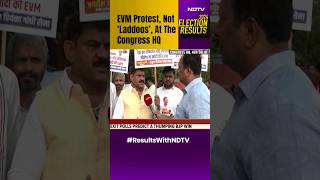 Lok Sabha Elections 2024 Results  EVM Protest Not ‘Laddoos’ At The Congress Headquarter [upl. by Ahselrac32]