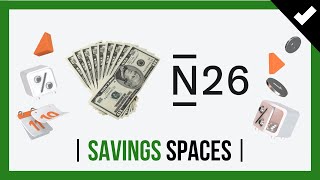 💲 N26 Bank SAVING SPACES Review ❗ 💳 【 Does N26 do Savings Account ❗ 】 💲💲 [upl. by Anitsyrk]