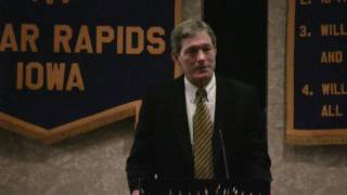 Iowa Head Coach Kirk Ferentz talks about Norm Parker and Tom Brands [upl. by Shuma209]