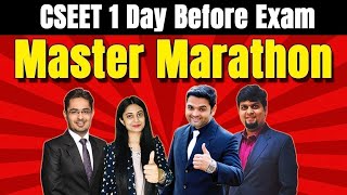 CSEET May 2024 Master Marathon  1 Day Before CSEET Exam  CSEET Complete Syllabus Master Marathon [upl. by Kalikow228]