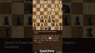 Queens Pawn Opening Zukertort Chigorin Variation [upl. by Drallim]