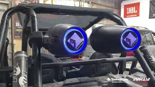 Polaris RZR ROCKFORD FOSGATE Motorsports Audio [upl. by Hieronymus]