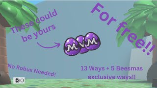 How to get free mythic eggs 2024 Beesmas Exclusives added [upl. by Weaver]