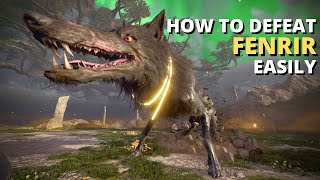 How to Defeat Fenrir Easily  Fenrir Final Boss Fight  Assassins Creed Valhalla [upl. by Ecerahc]