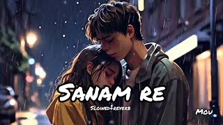 Sanam Re slowed reverb🥀😔 ।। SatrangaArijit Singh Viral hindisong slowedandreverb lofi song [upl. by Erlin]