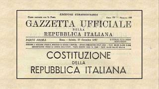 LA COSTITUZIONE ITALIANA [upl. by Assyram]