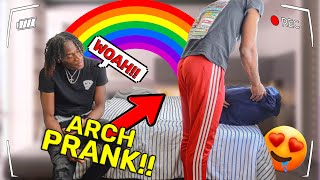 ARCHING MY BACK PRANK ON BOYFRIEND😍😩 Gone right [upl. by Kaplan306]