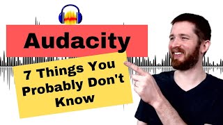 7 Hidden Tricks in Audacity You Probably Didnt Know About [upl. by Akinimod]