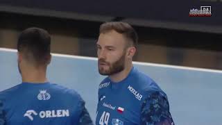 EHF Champions League 2425 Main Round 3rd Match Group A Orlen Wisla Plock vs PSG [upl. by Sirrap]