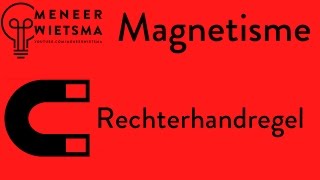 Natuurkunde uitleg Magnetisme 3 Rechterhandregel [upl. by Joey]