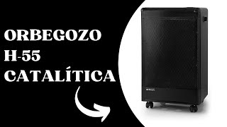 Orbegozo H55 CATALÍTica 3000W Estufa de Butano Catalítica Triple Sistema de Seguridad 3000 W [upl. by Acinoreb]