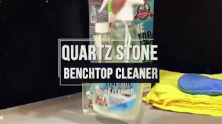 How to remove tea stain quartz countertops How to remove coffee stain quartz Granite [upl. by Atena12]