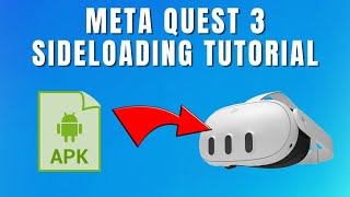 Tutorial  How to install custom apps on the Quest 3 Sideloading Sidequest [upl. by Akener]