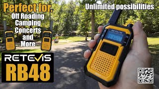 Retevis Radios  Walkie talkies  Unboxing and test  Bridging the communication gap ￼ [upl. by Yebot331]