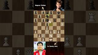 45th FIDE Chess Olympiad 2024 Le Quang Liem vs Magnus Carlsen chess chessgrandmaster [upl. by Worl]