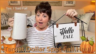 Target Bullseye Playground Fall Haul  New Finds For Fall At Target Dollar Spot [upl. by Kwei]