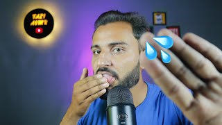 Asmr Spit Painting Wet Finger With Saliva [upl. by Angrist]