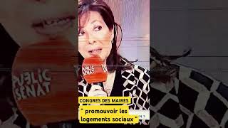 CONGRES DES MAIRES  quot Promouvoir les logements sociaux quot 🙂 [upl. by Castorina]