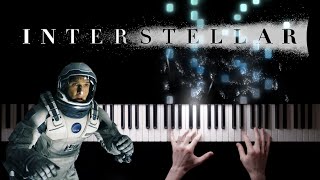 Interstellar Main Theme Hans Zimmer  BEAUTIFUL Piano Version [upl. by Aivatal]