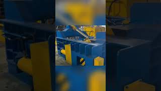 Aluminum Straps Scrap Baling Machine Hydraulic Press baler [upl. by Novyert118]