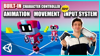 How to Move Characters in Unity 3D Animated Movement Explained BuiltIn Character Controller 2 [upl. by Aiuqal]