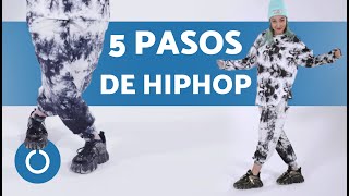 Pasos BÁSICOS de HIP HOP ▶️ 5 pasos para APRENDER HIP HOP [upl. by Arob]