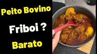 COMO FAZER PEITO BOVINO NA PANELA DE PRESSÃO  Receitas Peito Bovino  Carne de Panela [upl. by Brentt]