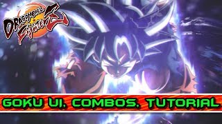 YA LO HE JUGADO GOKU ULTRA INSTINCT TUTORIAL en ESPAÑOL  COMBOS y TODS  DRAGON BALL FIGHTERZ [upl. by Damal]