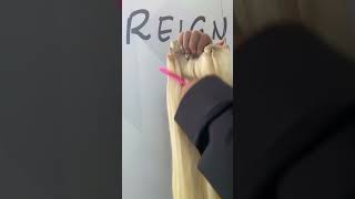 Volume Weft Hair Extensions  REIGN HAIR [upl. by Yanal]