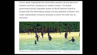 The Sentinelese Most Isolated Tribe On Earth sentinelese isolated history [upl. by Amethist]