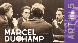 FrenchAmerican artist Marcel Duchamp [upl. by Analrahc]