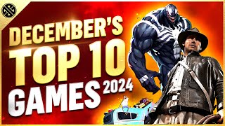 Top 10 NEW Games Coming In December 2024 [upl. by Norm]