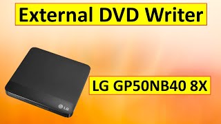 LG DVD Writer Simple Setup Reliable Performance [upl. by Araiet]