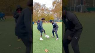 Nutmeg…🤣 football panna skills tricks [upl. by Swanhilda202]