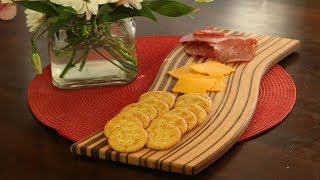 Curved Wooden Cutting Board Using Bent Lamination [upl. by Japheth]