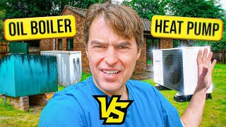 Heat Pump vs Oil Boiler Its a no brainer [upl. by Arabelle10]