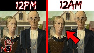 Top 5 Scary Haunted Paintings Caught Moving [upl. by Fidela735]