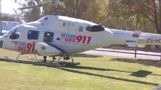 Netcare Paramedics doing a Helilift call [upl. by Gerstner]