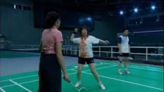 091 Complete Badminton Training  Badminton Mixed Doubles Tactics [upl. by Belldas]