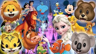 LES ANIMOJIS  LA CHANSON DE DISNEY [upl. by Haimrej978]