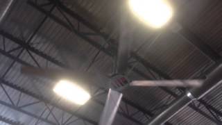 20 RiteHite Revolution industrial ceiling fan [upl. by Horn]