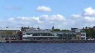 Daugava river cruise near Rīga Latvija [upl. by Eittol]