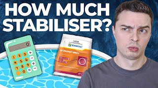 How Much Stabiliser To Add To Pool Free Calculator [upl. by Jeniece]