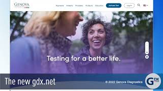 Genova Diagnostics New Website Overview  2022 [upl. by Llorre]