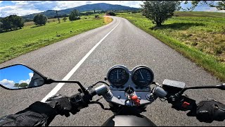 END OF SUMMER  POV RIDE  SUZUKI GS 500E  4K [upl. by Kesia]