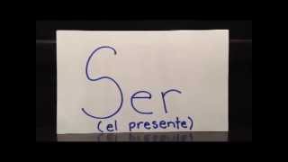 How to Conjugate Spanish verb quotSERquot [upl. by Seiuqram]